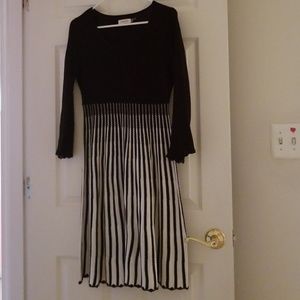 Calvin Klein Black/White Dress